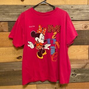 Disney sherry’s best Minnie Mouse Red Graphic Tee